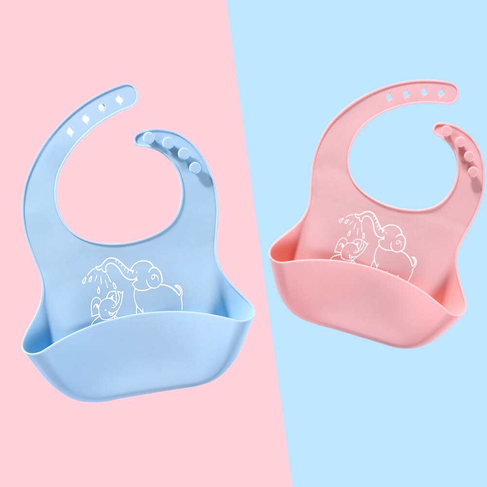 Baby Silicone Feeding Bib